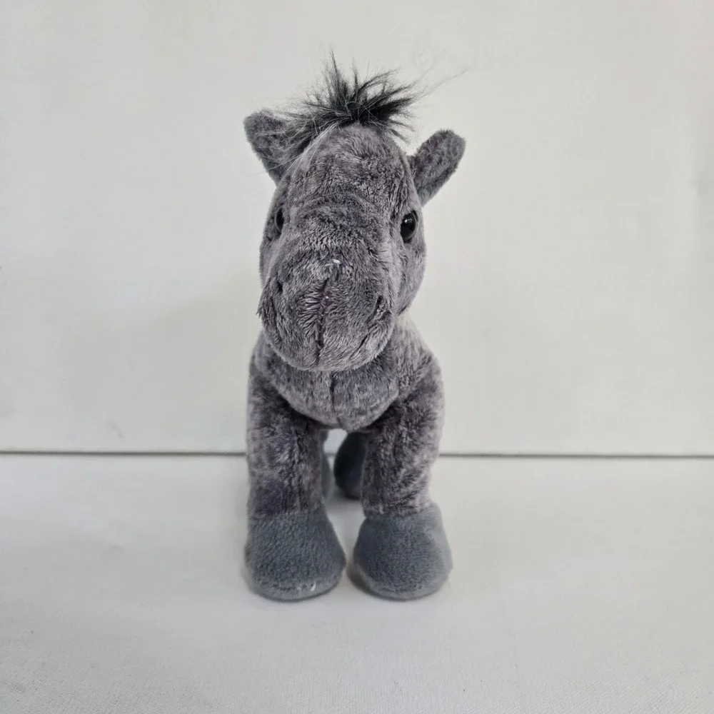 Webkinz‎ Ganz Gray Arabian Horse Plush Toy Small Stuffed Animal